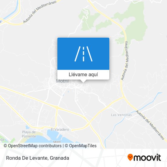 Mapa Ronda De Levante