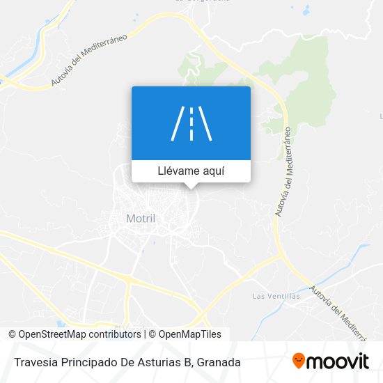 Mapa Travesia Principado De Asturias B