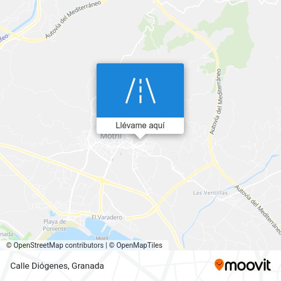 Mapa Calle Diógenes