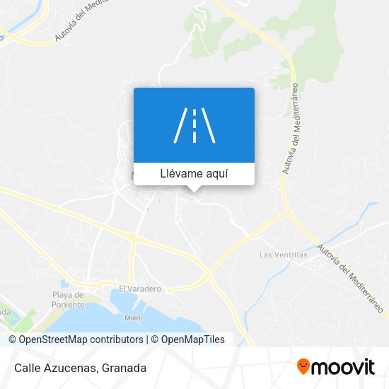 Mapa Calle Azucenas