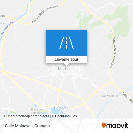 Mapa Calle Mainavas