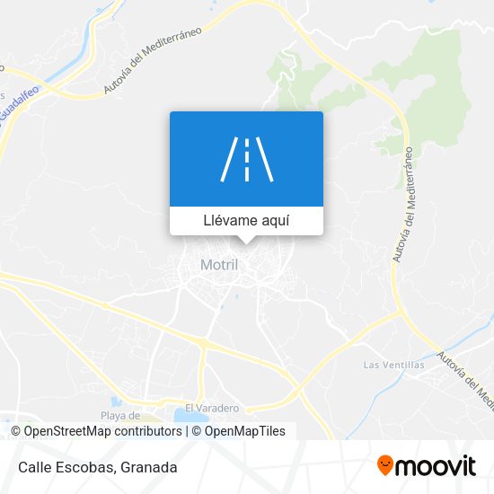 Mapa Calle Escobas