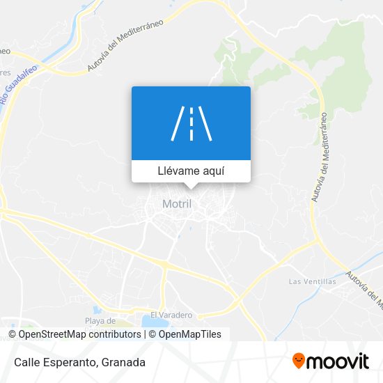 Mapa Calle Esperanto