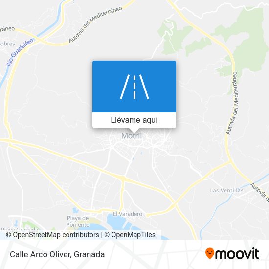 Mapa Calle Arco Oliver