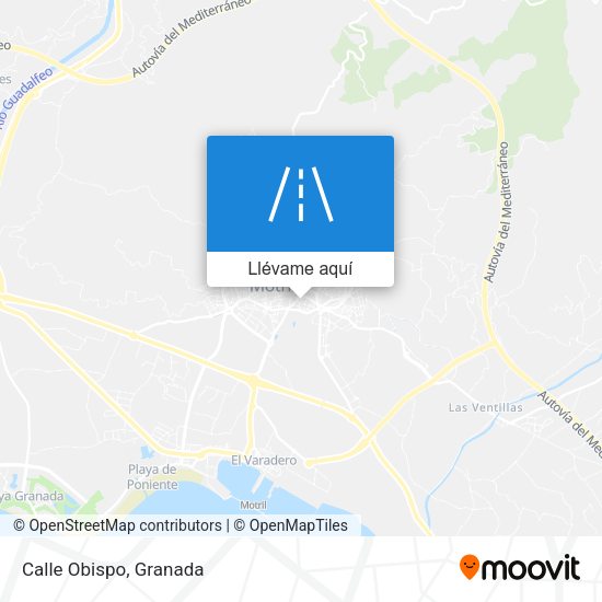 Mapa Calle Obispo