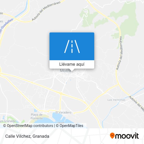 Mapa Calle Vilchez