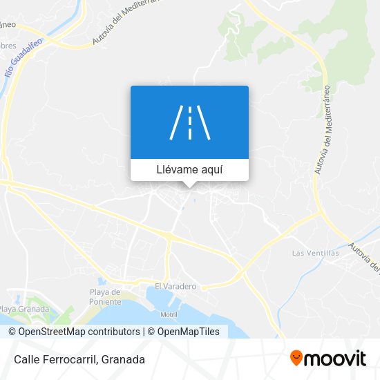 Mapa Calle Ferrocarril