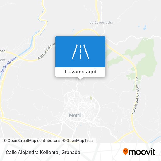 Mapa Calle Alejandra Kollontal
