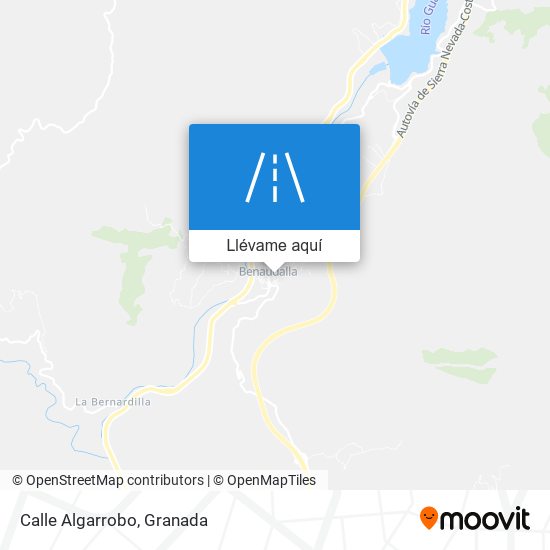 Mapa Calle Algarrobo