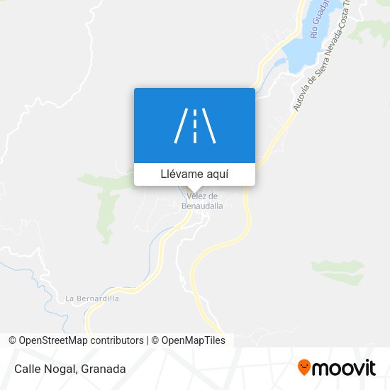 Mapa Calle Nogal