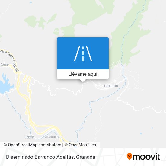 Mapa Diseminado Barranco Adelfas