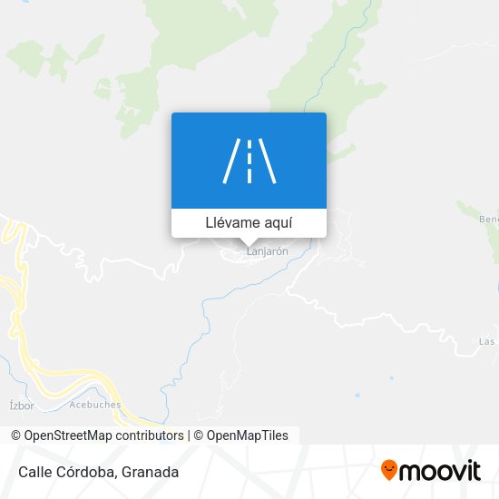 Mapa Calle Córdoba