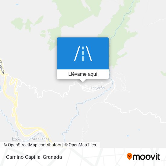 Mapa Camino Capilla