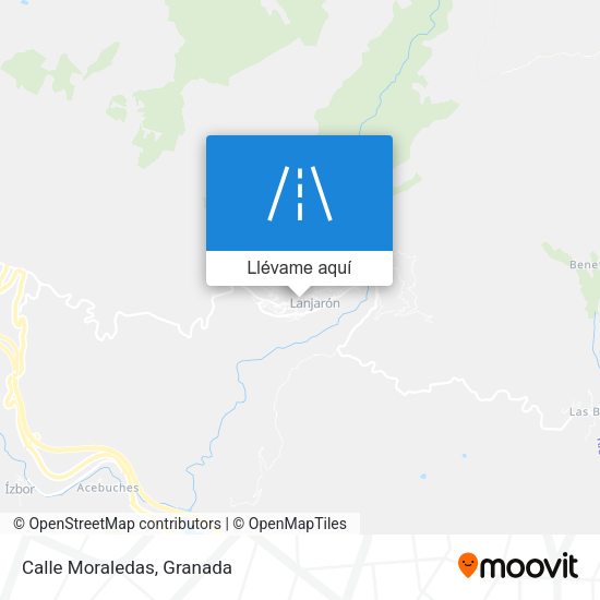 Mapa Calle Moraledas