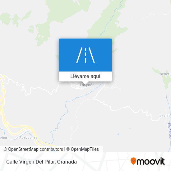Mapa Calle Virgen Del Pilar