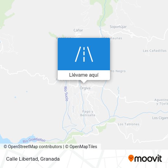 Mapa Calle Libertad