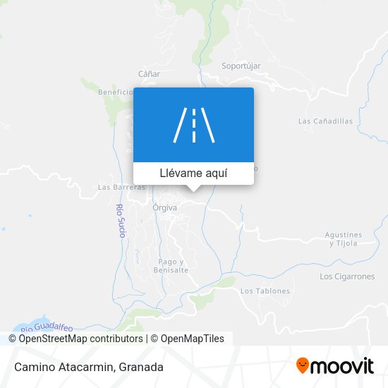 Mapa Camino Atacarmin