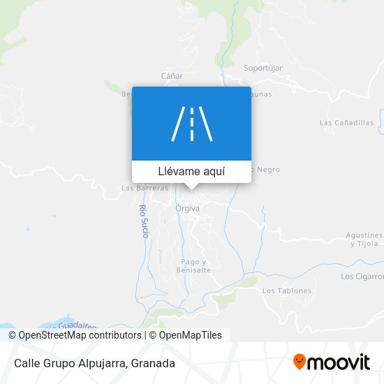 Mapa Calle Grupo Alpujarra