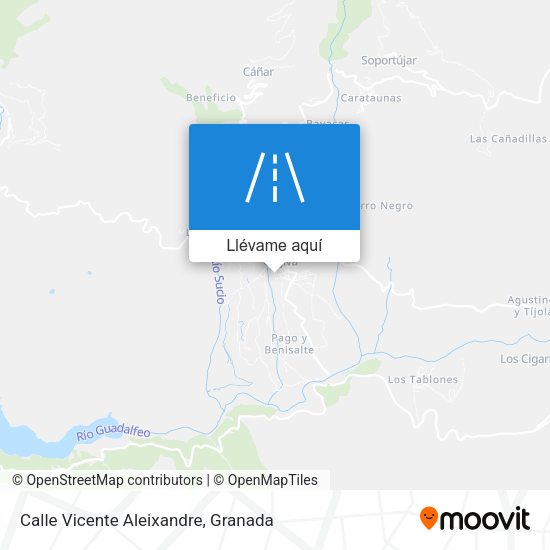 Mapa Calle Vicente Aleixandre