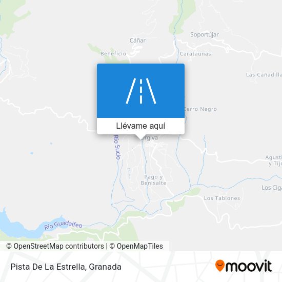 Mapa Pista De La Estrella
