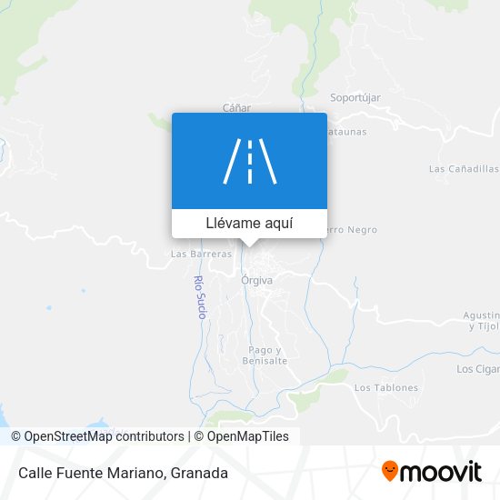 Mapa Calle Fuente Mariano