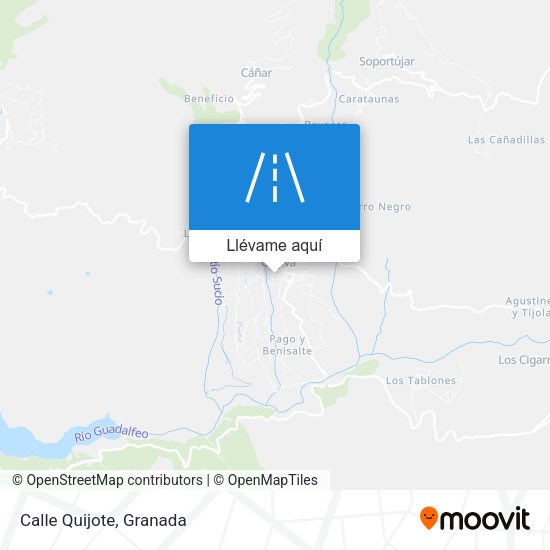 Mapa Calle Quijote