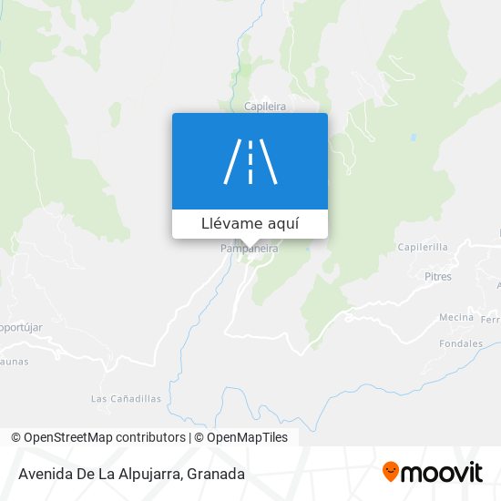 Mapa Avenida De La Alpujarra