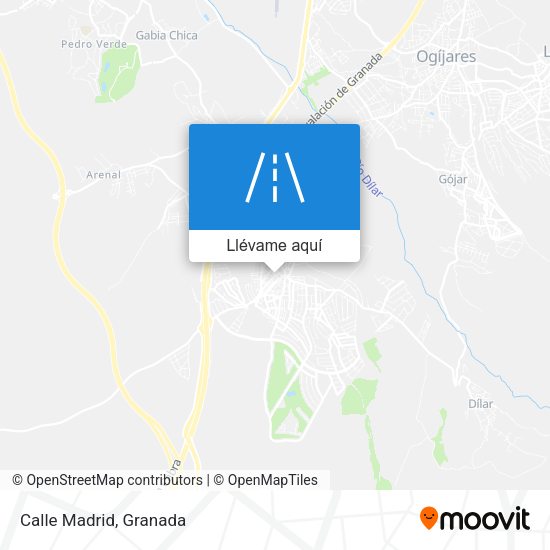 Mapa Calle Madrid