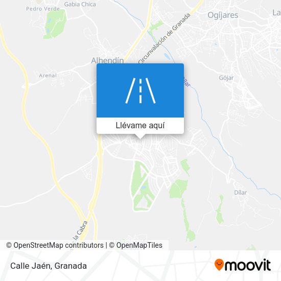 Mapa Calle Jaén