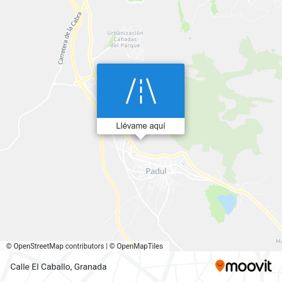 Mapa Calle El Caballo