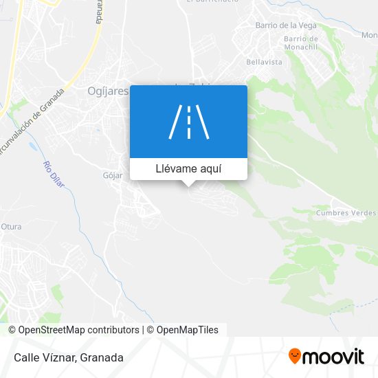 Mapa Calle Víznar