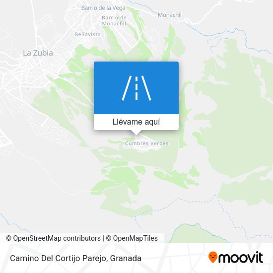 Mapa Camino Del Cortijo Parejo
