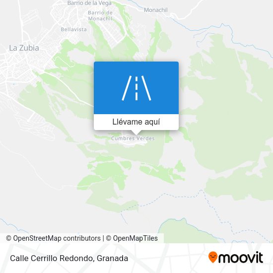 Mapa Calle Cerrillo Redondo
