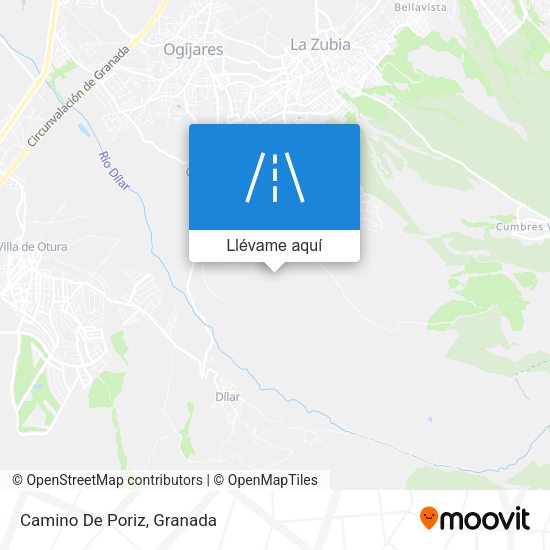 Mapa Camino De Poriz