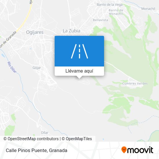 Mapa Calle Pinos Puente