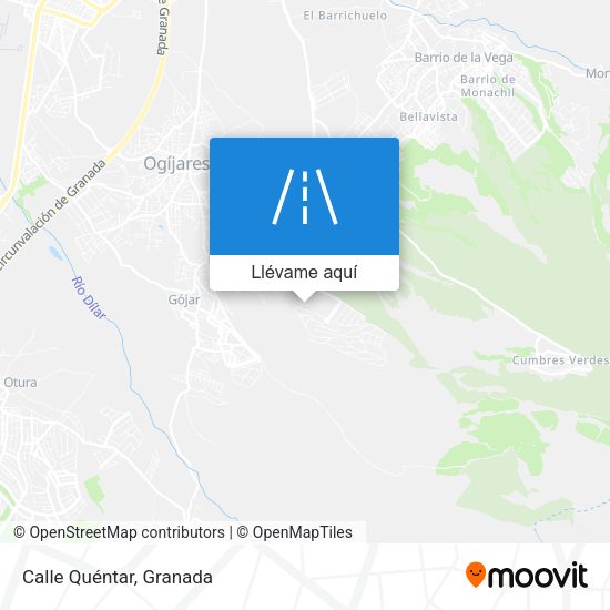 Mapa Calle Quéntar
