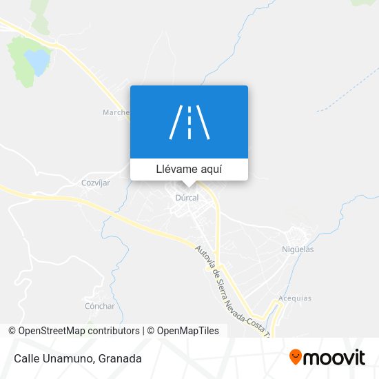 Mapa Calle Unamuno