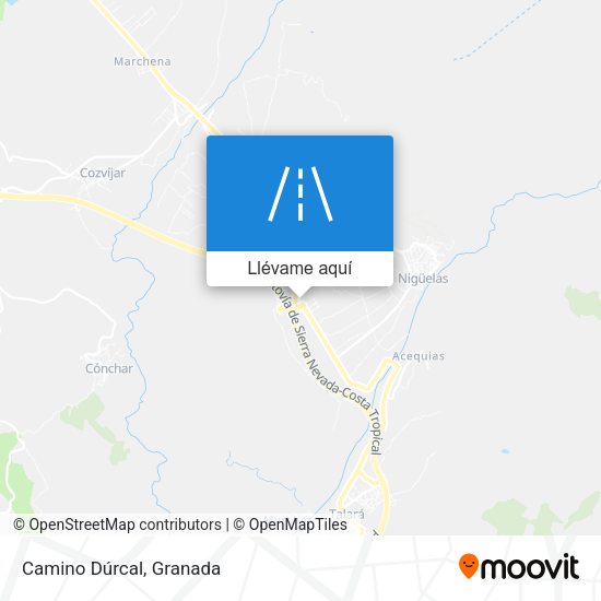 Mapa Camino Dúrcal