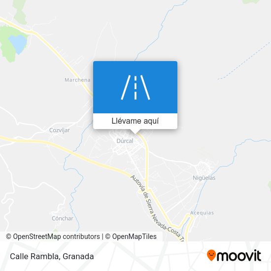 Mapa Calle Rambla