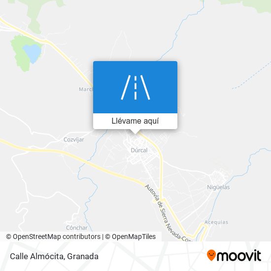 Mapa Calle Almócita