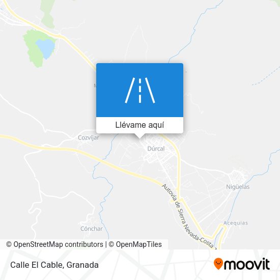Mapa Calle El Cable