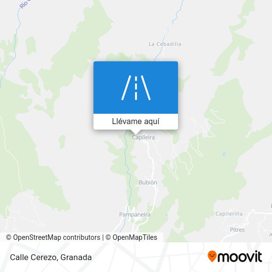 Mapa Calle Cerezo
