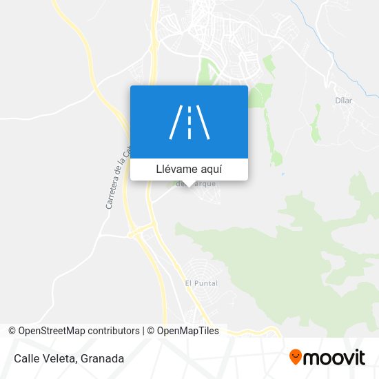 Mapa Calle Veleta