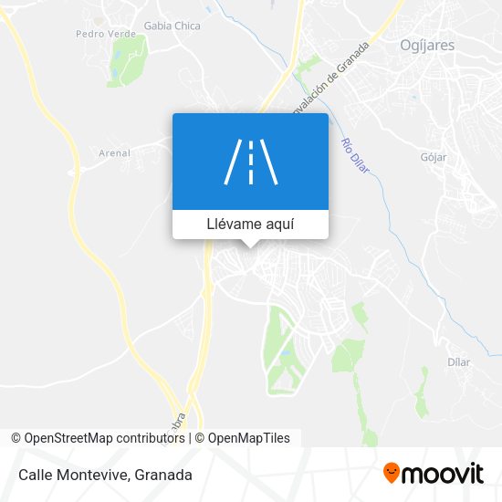 Mapa Calle Montevive