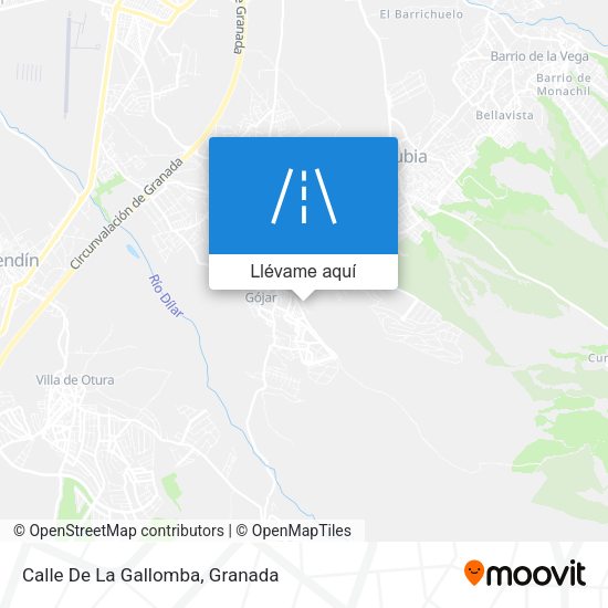 Mapa Calle De La Gallomba