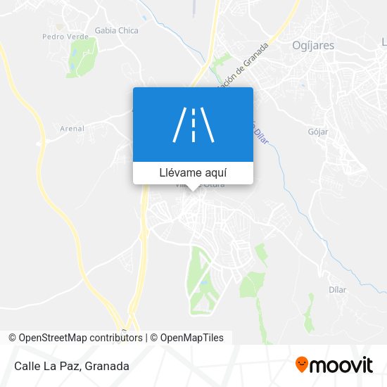 Mapa Calle La Paz