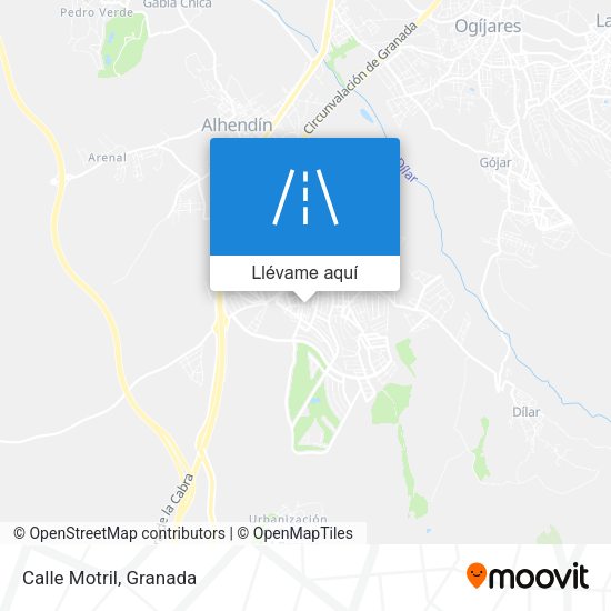 Mapa Calle Motril