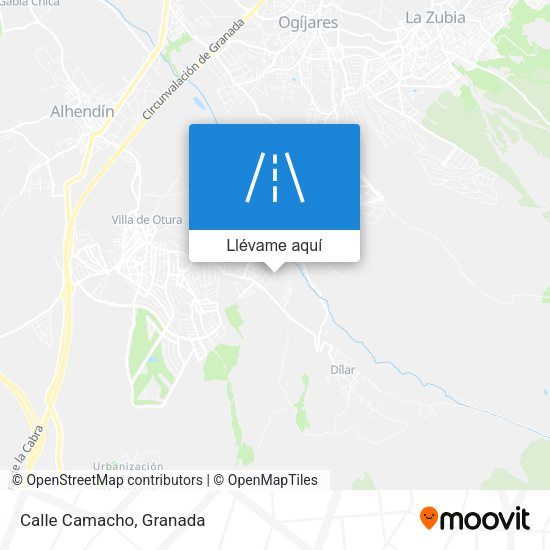 Mapa Calle Camacho