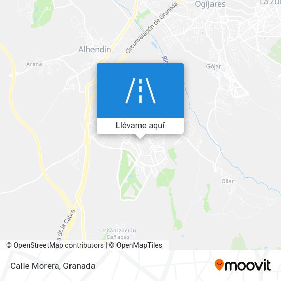 Mapa Calle Morera