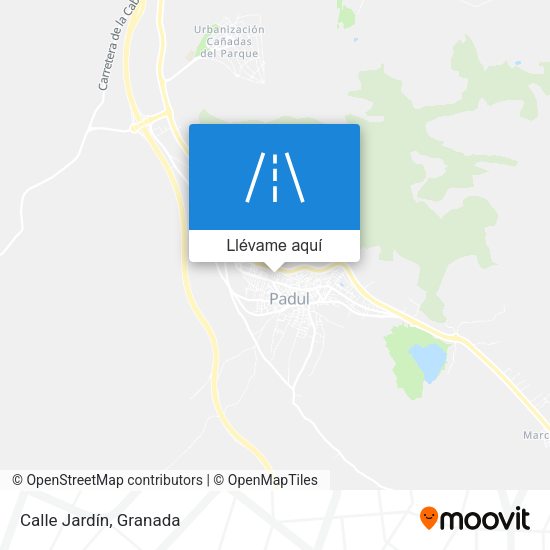 Mapa Calle Jardín